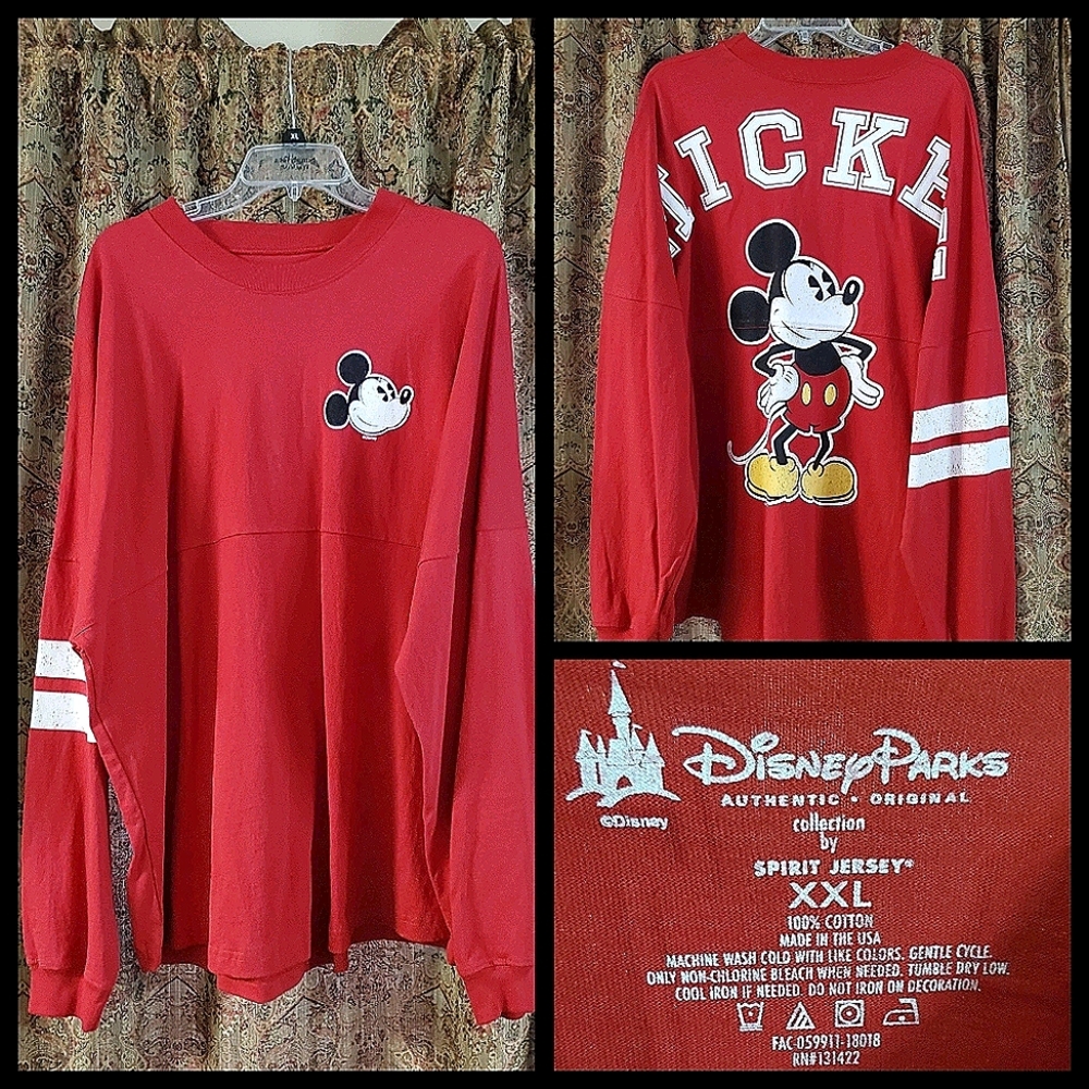 UNUSED XXL Disney Mickey Mouse Long Sleeve Tshirt